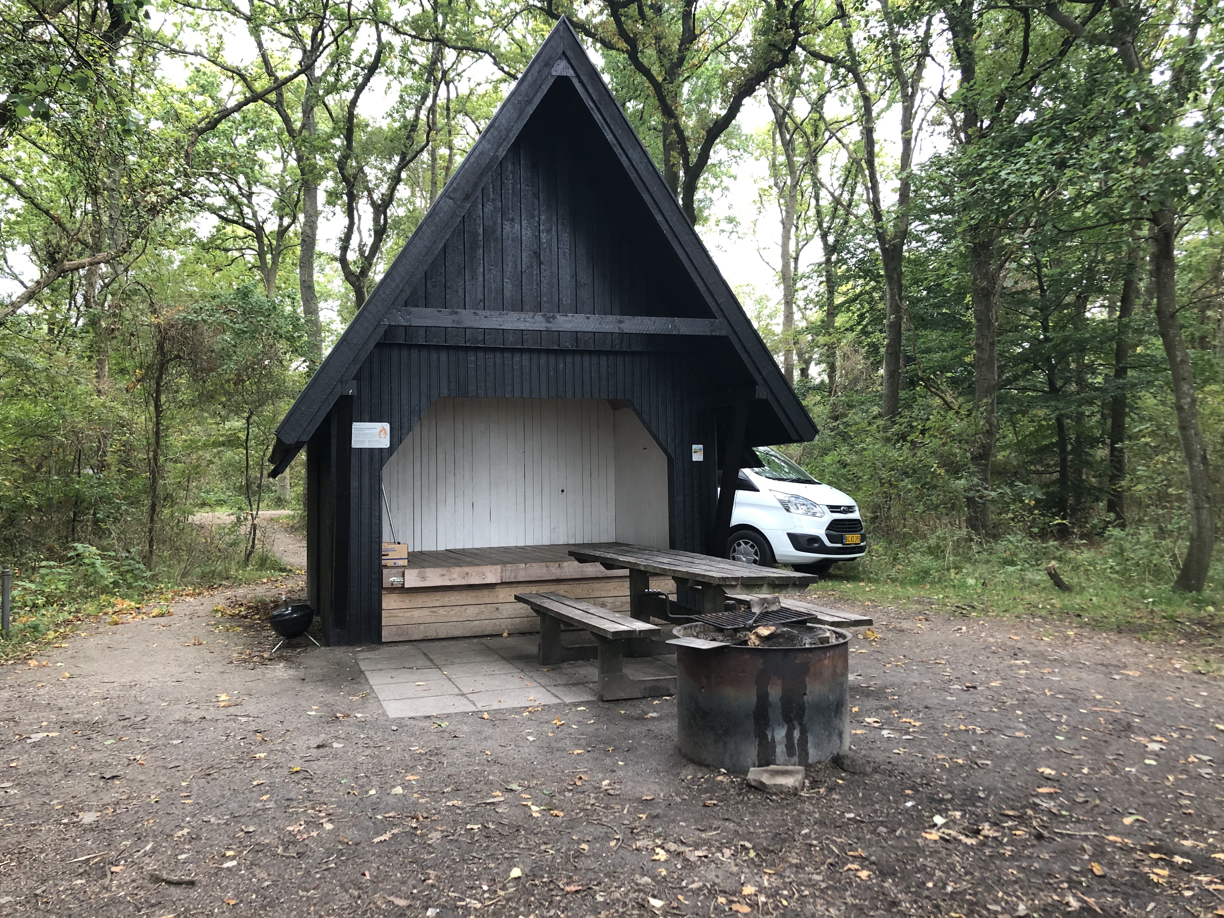 Shelter ved Strandkær Strand