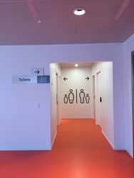 LEGO House - Toilet - Experience Zones (1. floor)