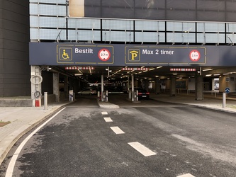 Copenhagen Airport - arrival by car