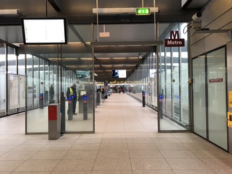 Copenhagen Airport - arrival by metro