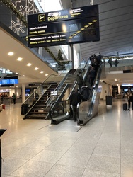 Copenhagen Airport - arrival by train