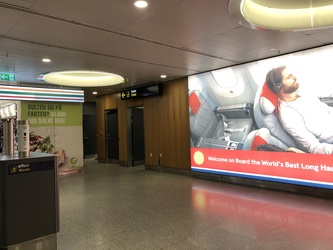 Copenhagen Airport - Terminal 2 - Toilet next to the Norwegian Check in counter