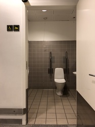 Copenhagen Airport - Terminal 2 - Toilets at P6