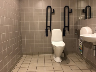 Copenhagen Airport - Terminal 2 - Toilets at P8