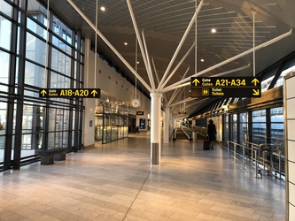 Copenhagen Airport - Toilets (after security) - at Gate 18