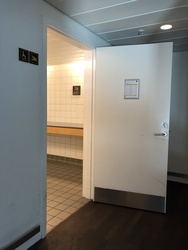 Copenhagen Airport - Toilets (after security) - at Gate D101