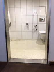 Copenhagen Airport - Toilets (after security) - next to Assistancecenter