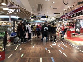 Copenhagen Airport - after security - Tax Free Shop