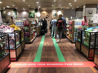 Copenhagen Airport - after security - Tax Free Shop